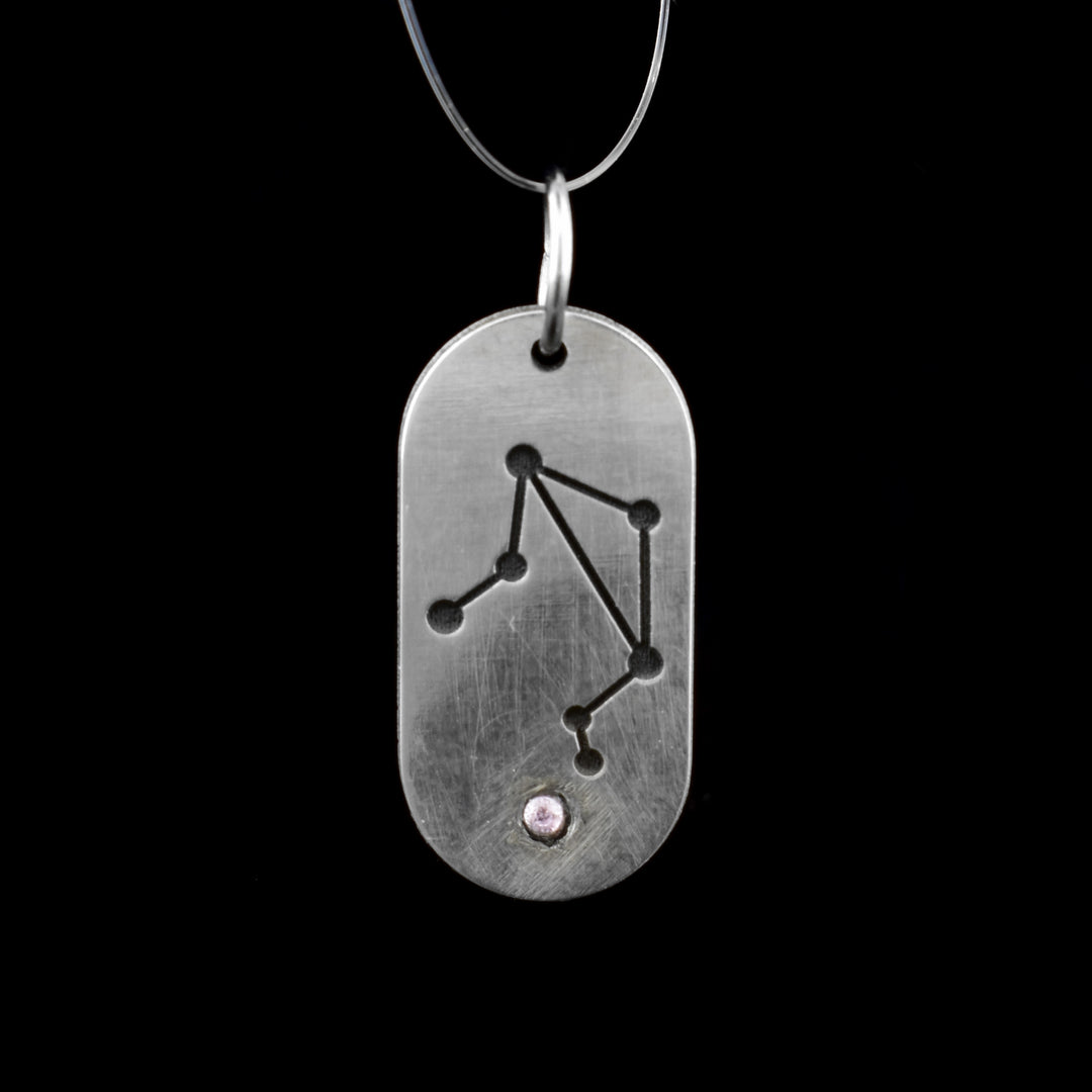 October Zodiac Pendant