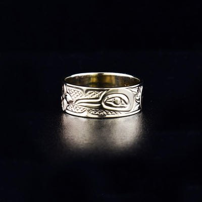 14K White Gold Hummingbird Ring
