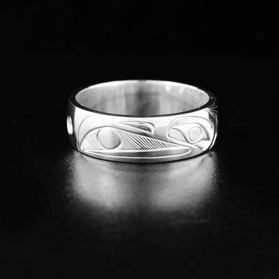 Sterling Silver Eagle and Raven Pendant/Ring