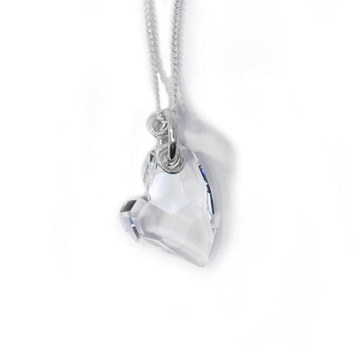 Medium Devoted to You Clear Crystal Pendant