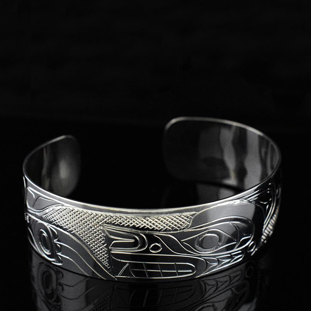 3/4" Wolf Bracelet