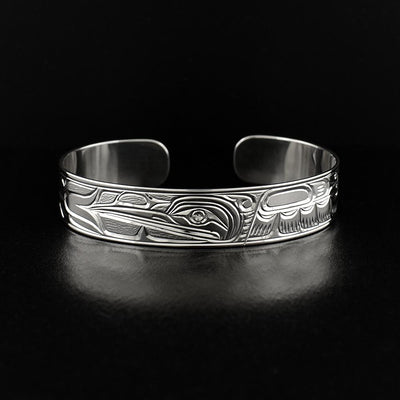 ½” Silver Hummingbird Bracelet