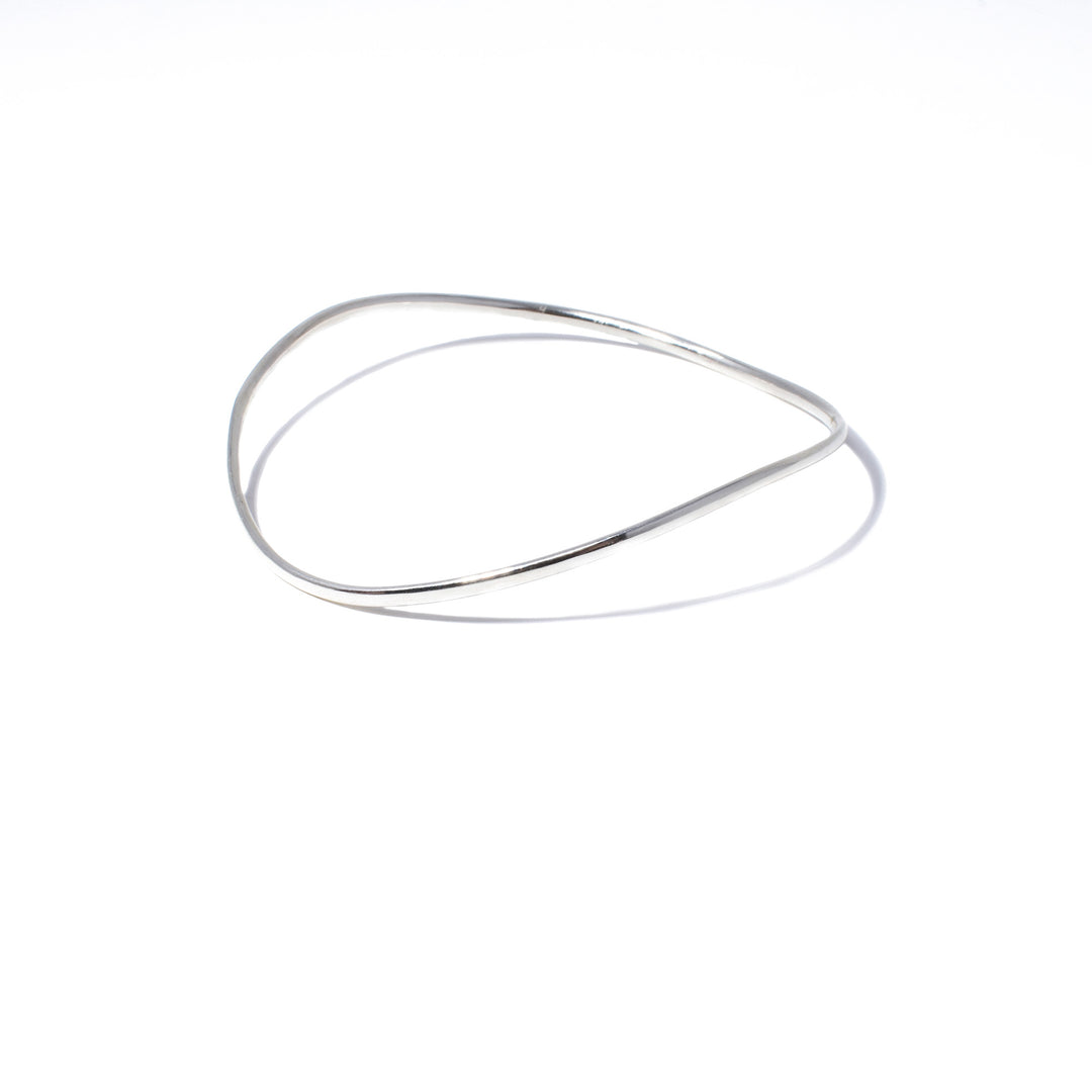 Sterling Silver Wobble Bangle - Artina's Jewellery