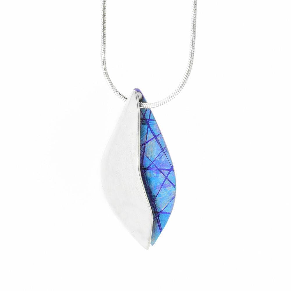Titanium and Sterling Silver N52 Pendant