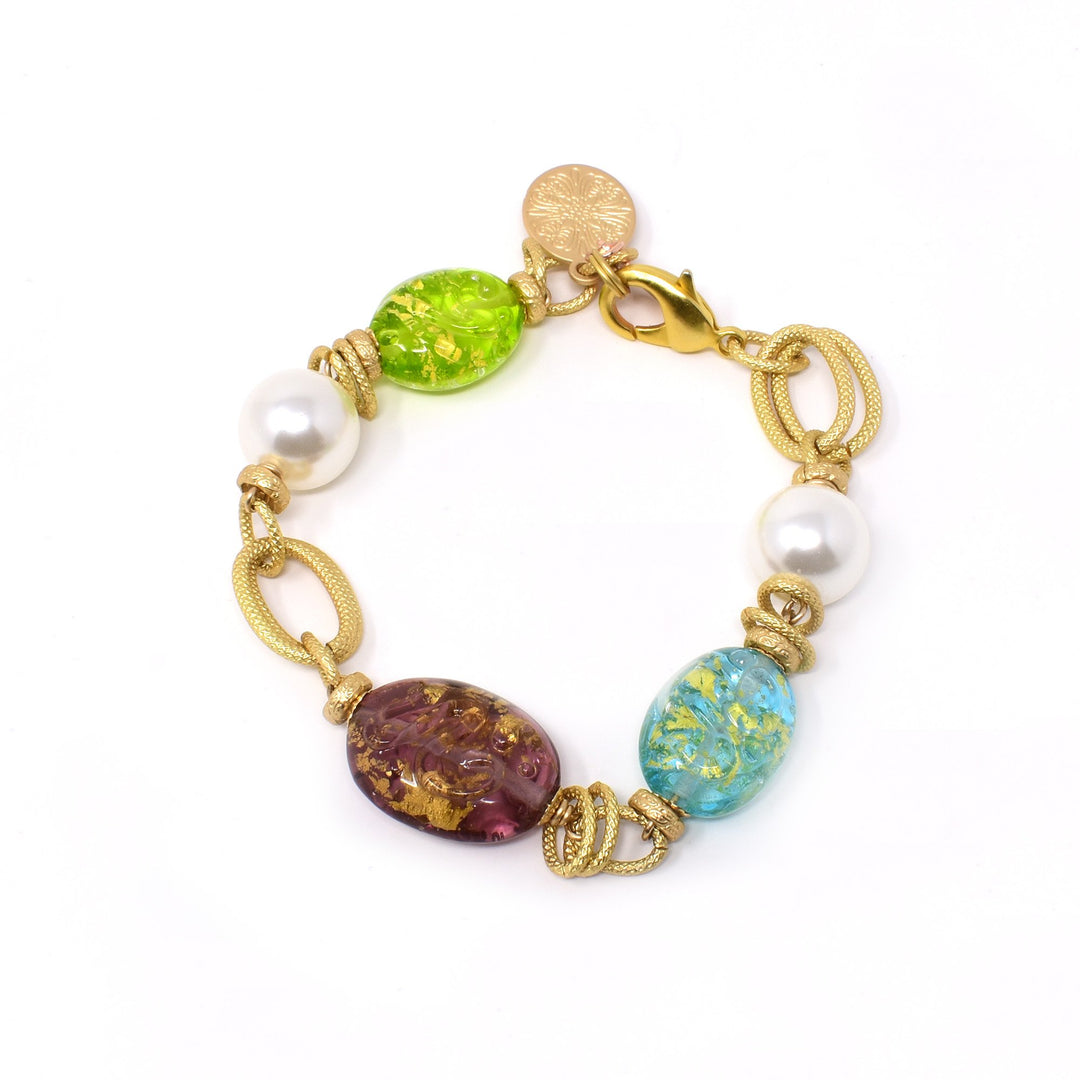 Fiori Bracelet hand-crafted by artist Wendy Pierson