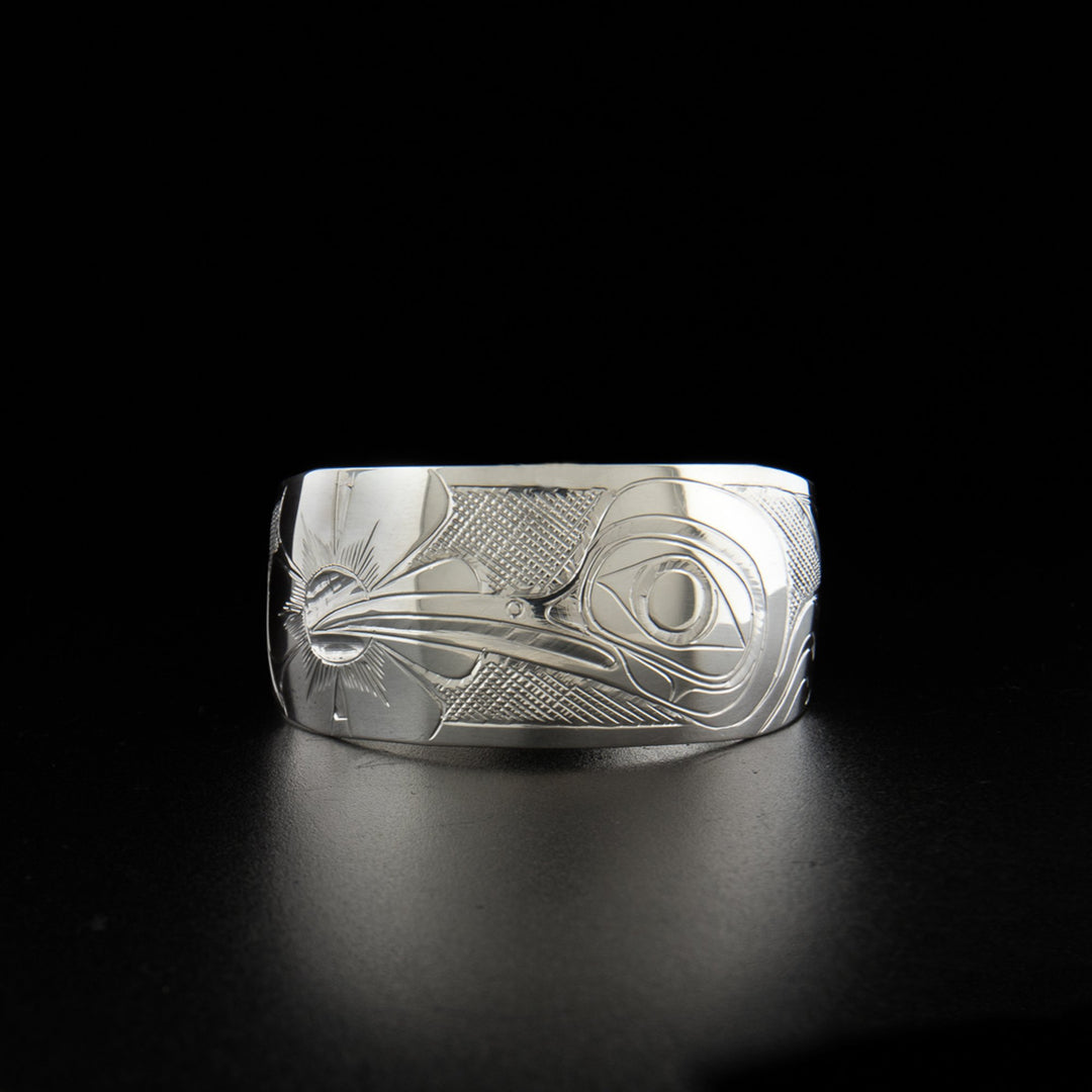 Sterling silver hummingbird bracelet