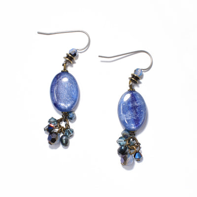 Tofino Blue Kyanite Earrings