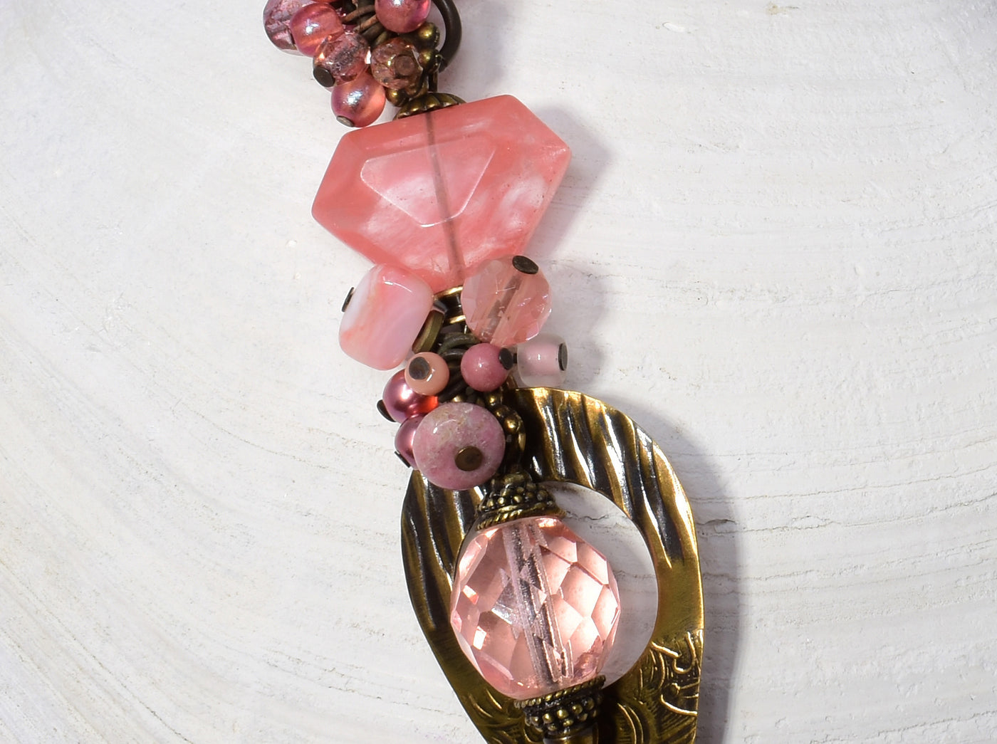 Freeform Opal with Pink Tourmaline Pendant – Reis-Nichols Jewelers