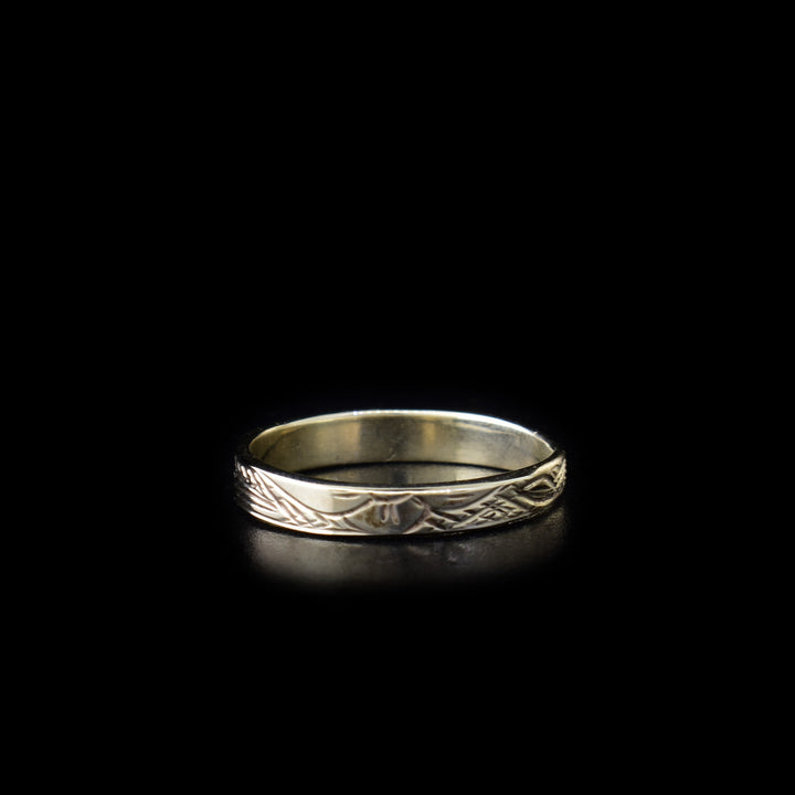 Hummingbird 14K White Gold Ring - Artina's Jewellery