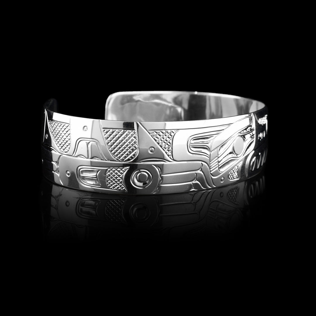 5/8" Sea Wolf Bracelet Cuff