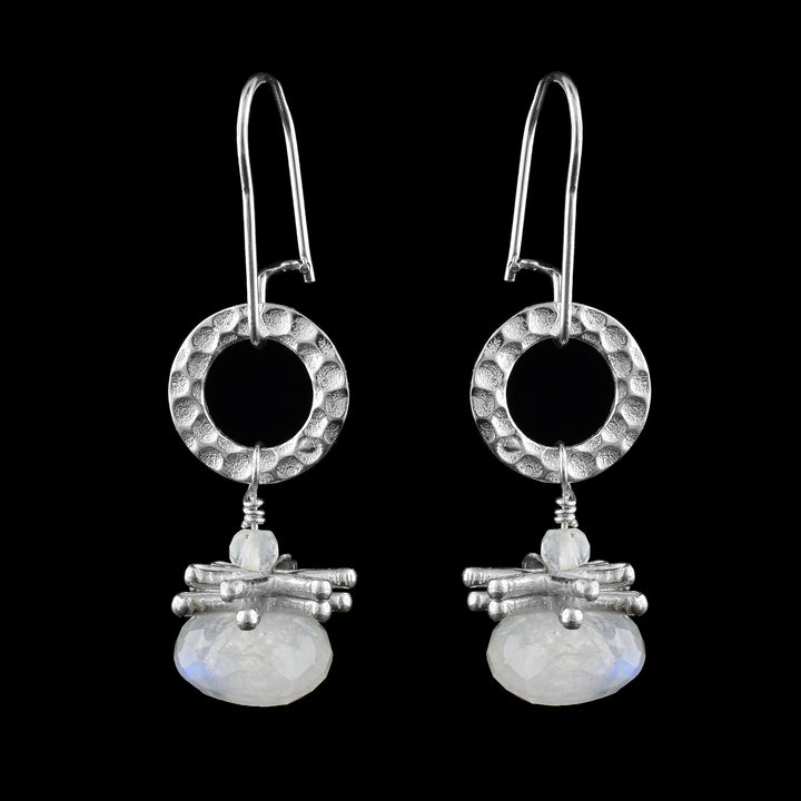 Sterling Silver and Moonstone Earrings - Artina's Jewellery