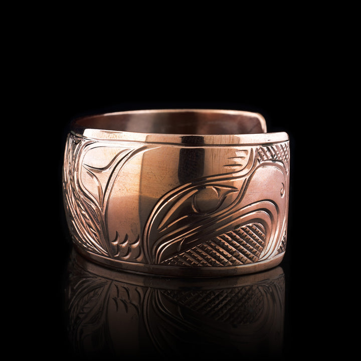 Copper Eagle Cuff - Artina's Jewellery