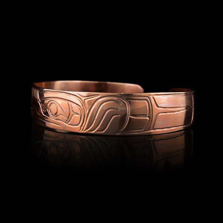 1/2" Eagle Copper Cuff - Artina's Jewellery