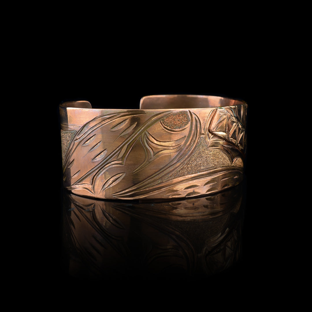 1" Copper Bear Cuff Bracelet - Artina's Jewellery