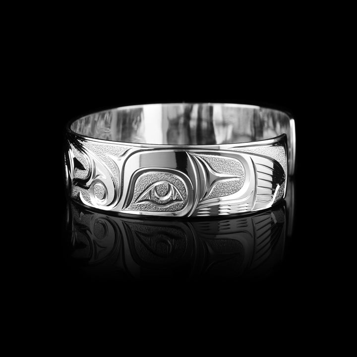 1/2" Hummingbird Sterling Silver Cuff - Artina's Jewellery