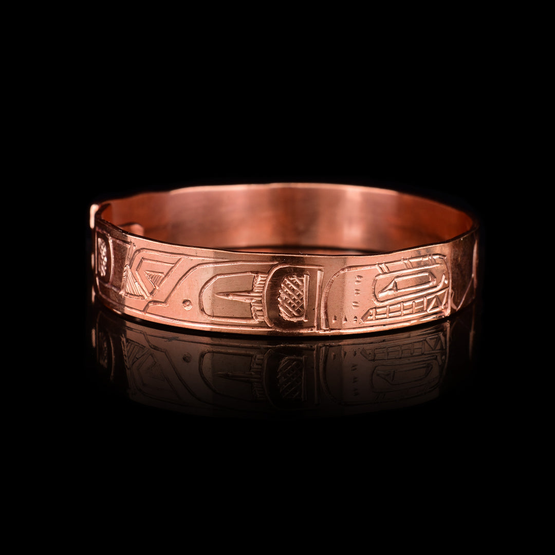 3/8" Orca and Sun Clasp Bracelet
