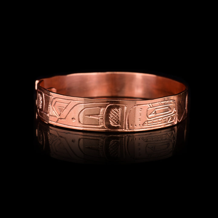 3/8" Orca and Sun Clasp Bracelet