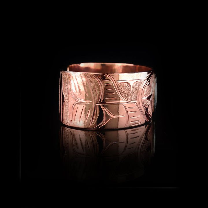 Sterling Silver Copper Eagle Cuff