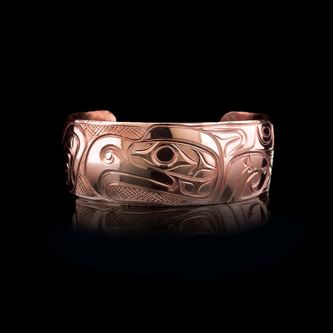 1" Thunderbird Copper Cuff