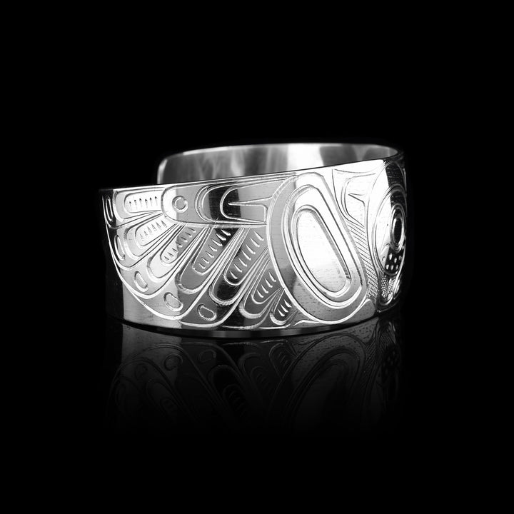 1" Sterling Silver Owl Bracelet