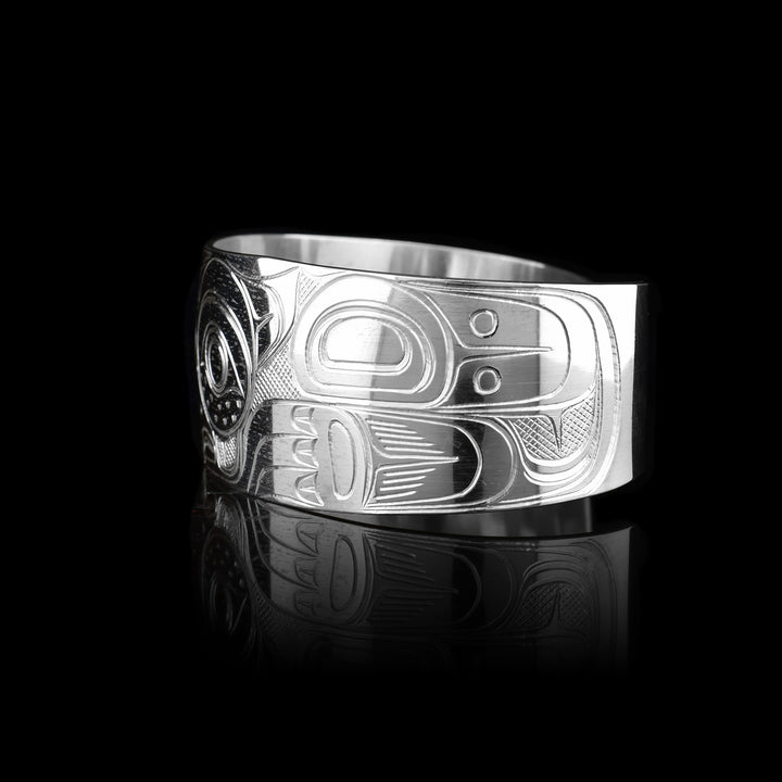 1" Sterling Silver Owl Bracelet