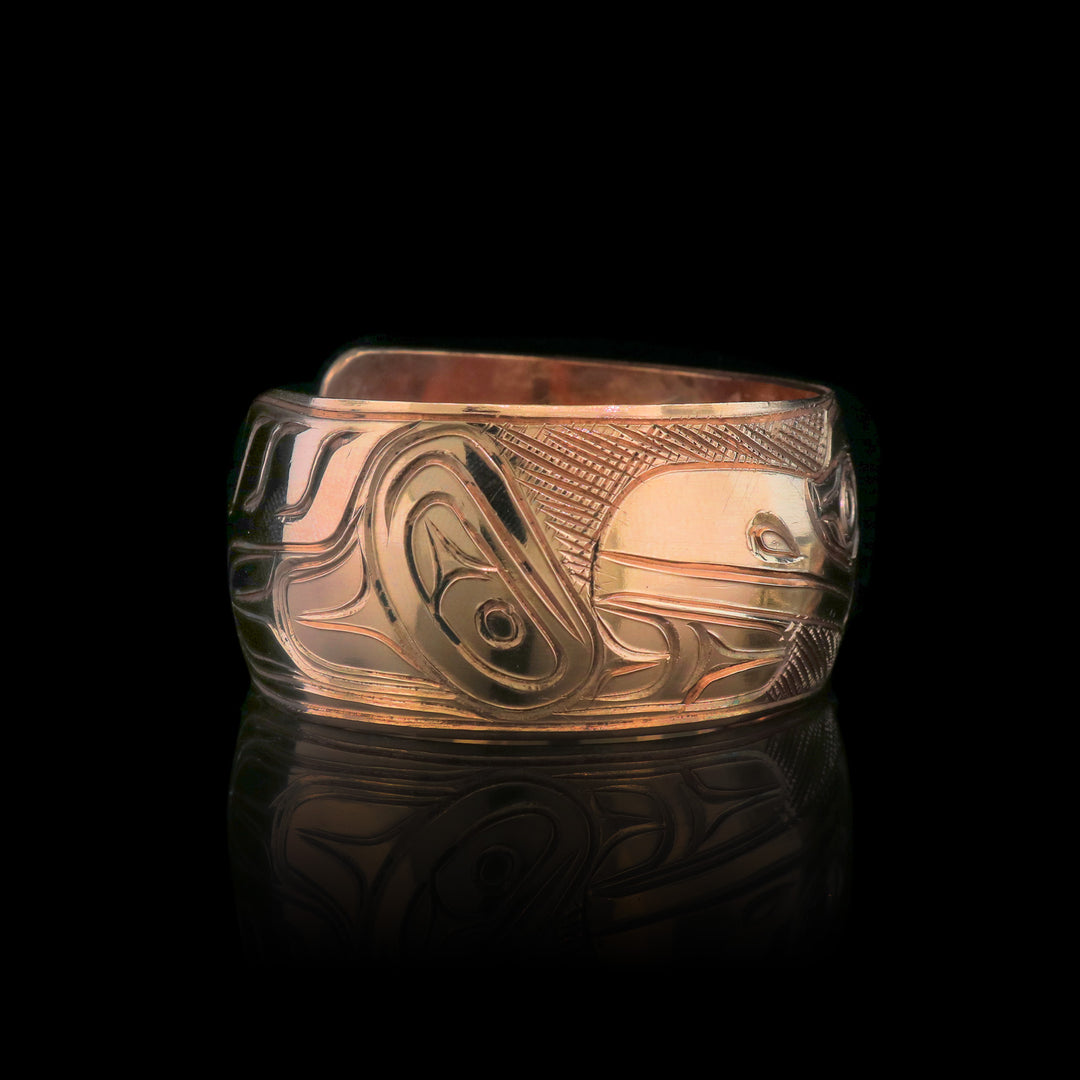 1" Raven Copper Cuff Bracelet