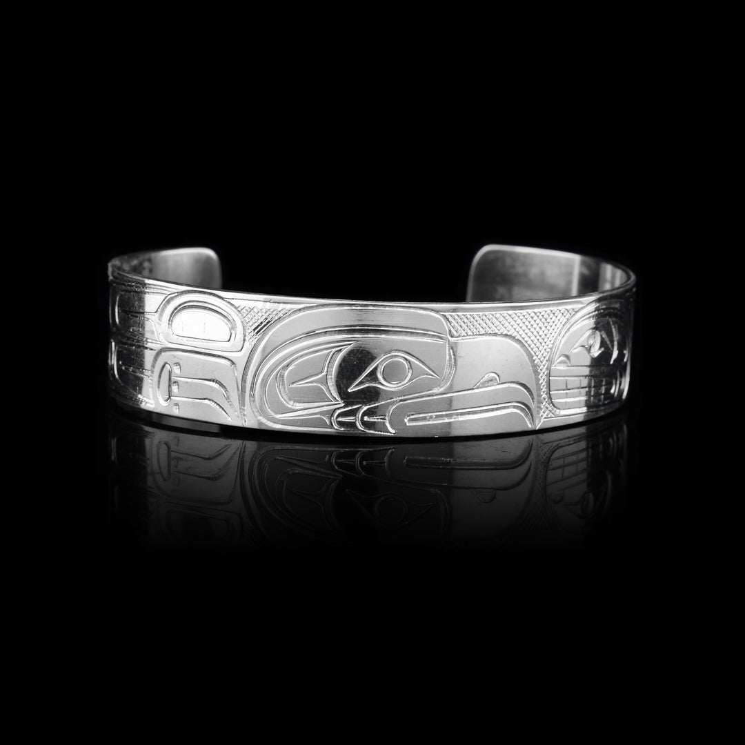 1/2" Baby Bracelet with the Orca and Eagle