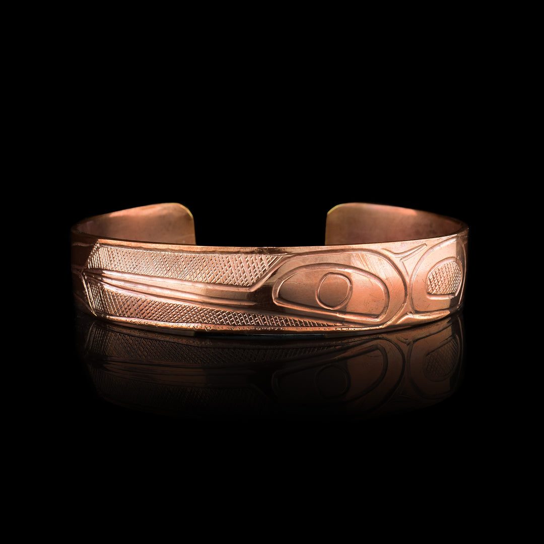 1/2" Hummingbird Copper Cuff