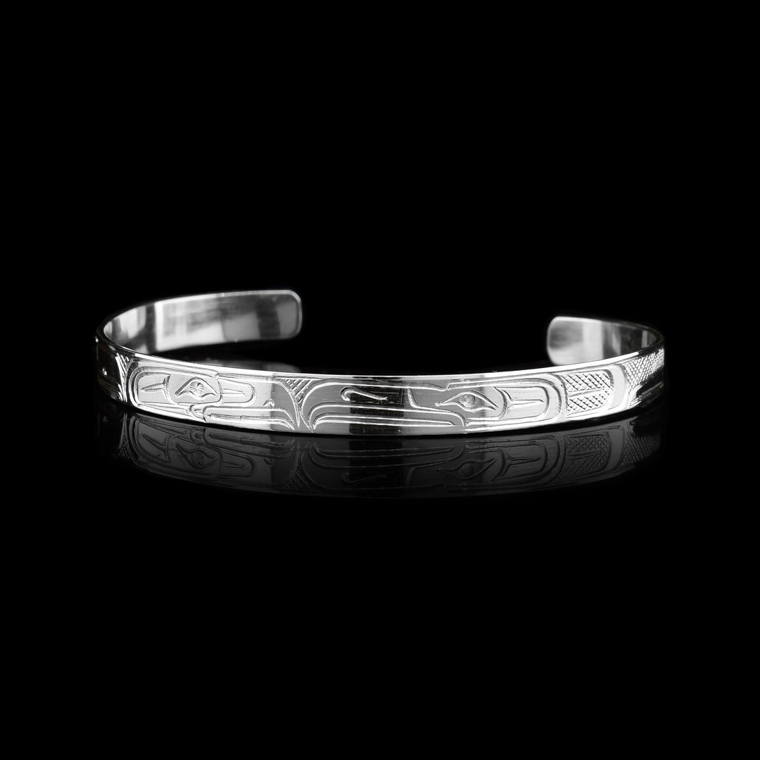 1/4" Sterling Silver Trippel Bird Bracelet