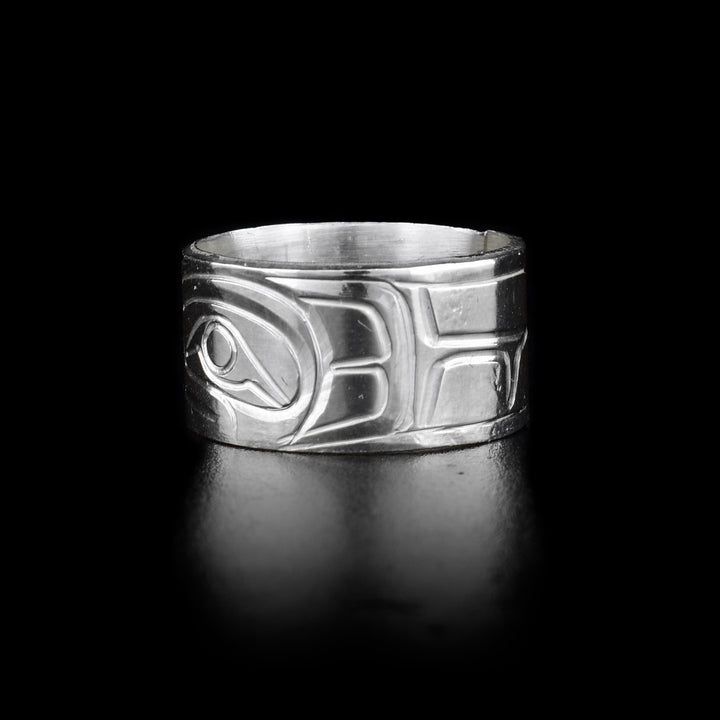 Silver 3/8" Chunky Eagle Ring - Artina's Jewellery
