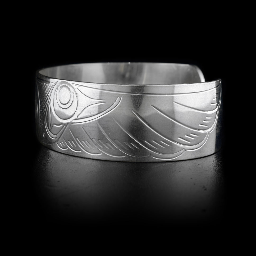 Wide Cuff Bracelet, Sterling Silver Cuff Bracelet