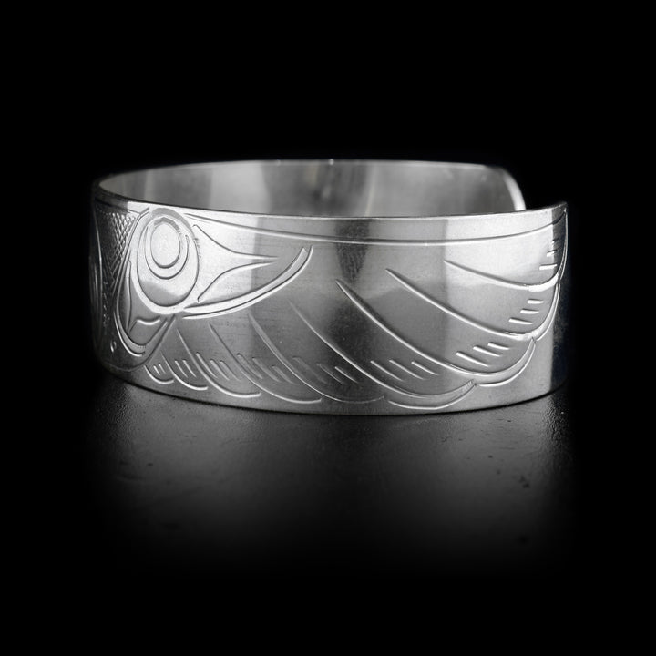 Wide Cuff Bracelet, Sterling Silver Cuff Bracelet