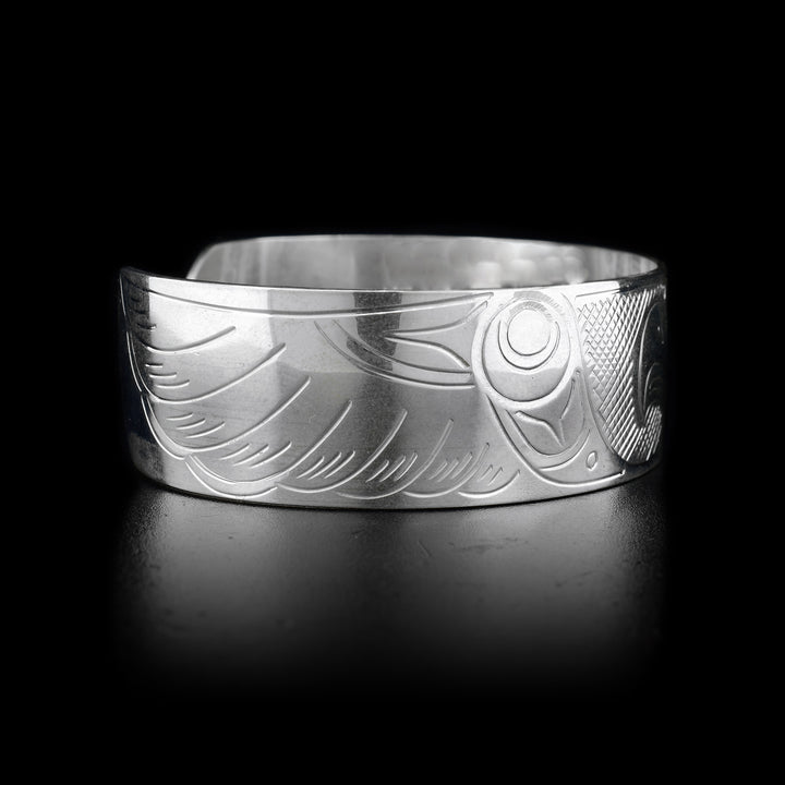 Sterling Silver 3/4" Eagle Bracelet - Artina's Jewellery