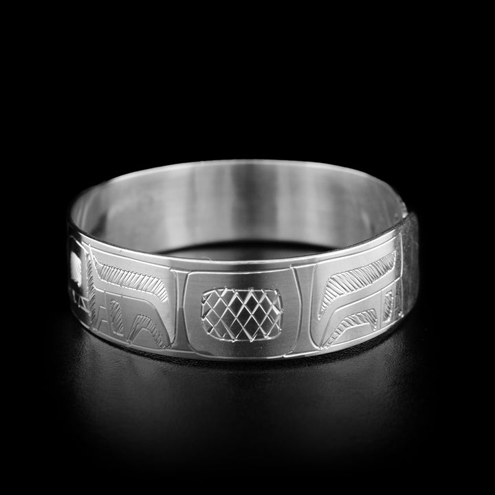Sterling Silver Bear 3/8" Baby Clasp Bracelet - Artina's Jewellery