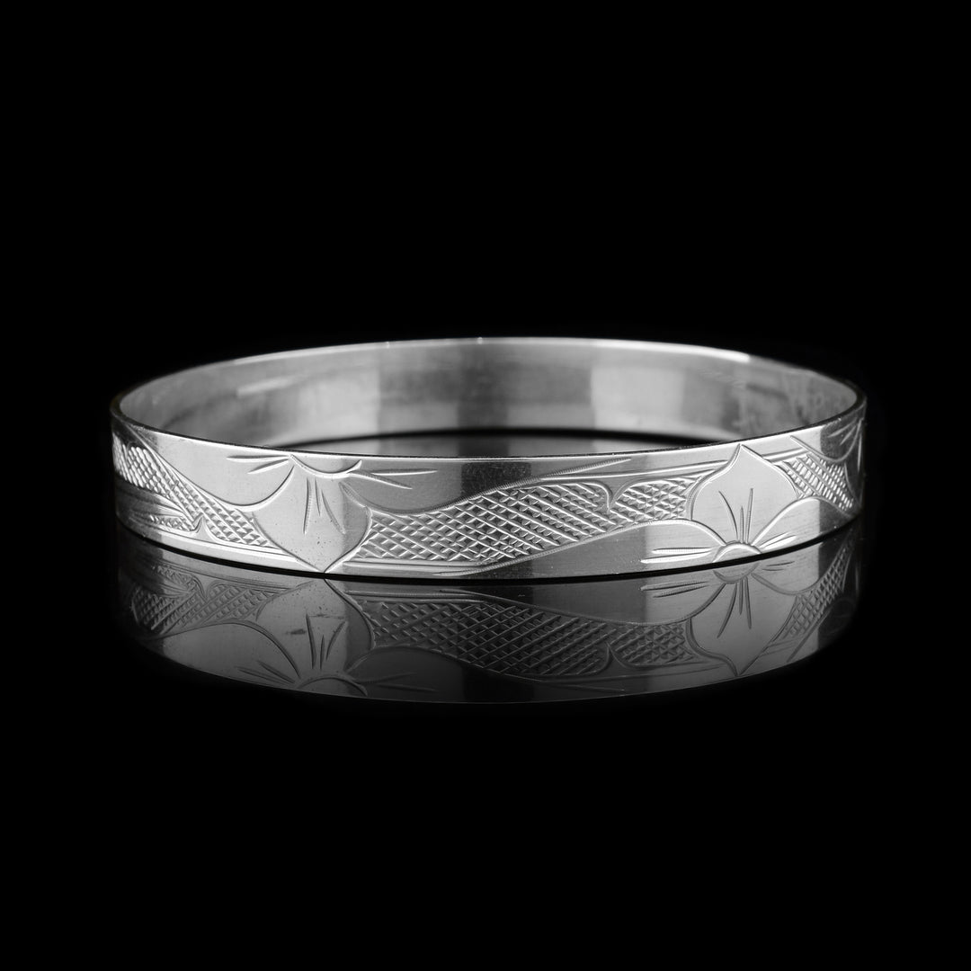 Silver Hummingbird Bracelet Bangle - Artina's Jewellery