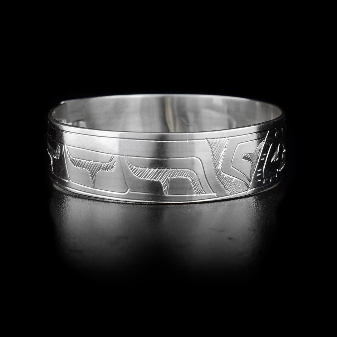 Sterling Silver Eagle 3/8" Eagle Baby Clasp Bracelet - Artina's Jewellery