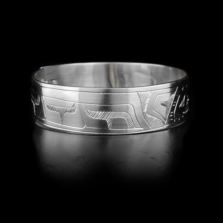 Sterling Silver Eagle 3/8" Eagle Baby Clasp Bracelet - Artina's Jewellery