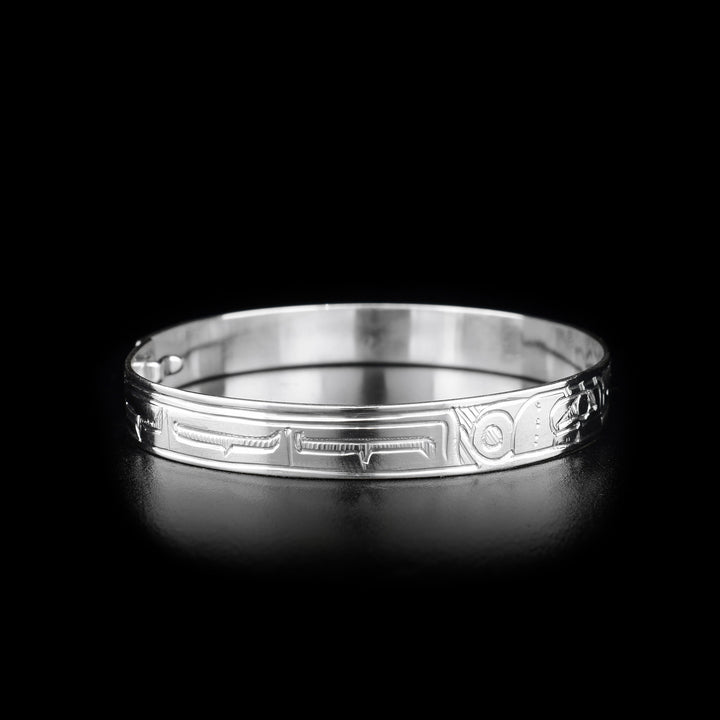 Sun, Bear and Hummingbird Silver Clasp Bracelet - Artina's Jewellery