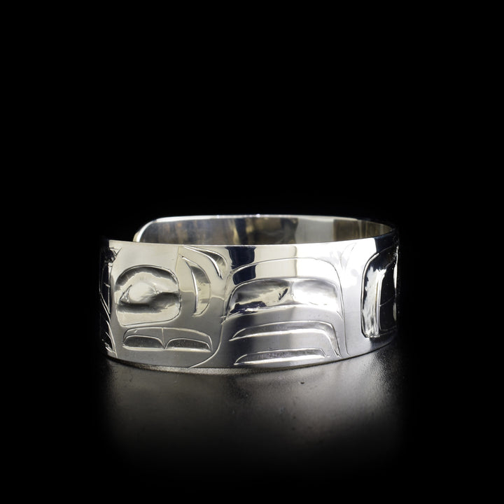 Sterling Silver Wolf Bracelet - Artina's Jewellery