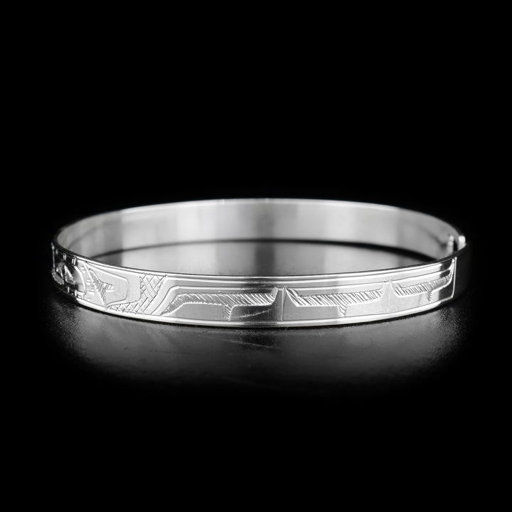 Double Eagle Silver Clasp Bracelet - Artina's Jewellery