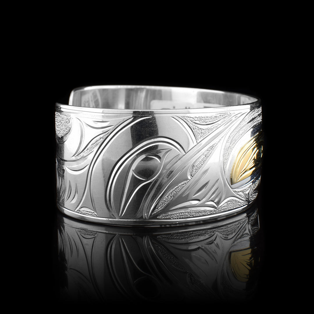 Sterling silver cuff bracelet