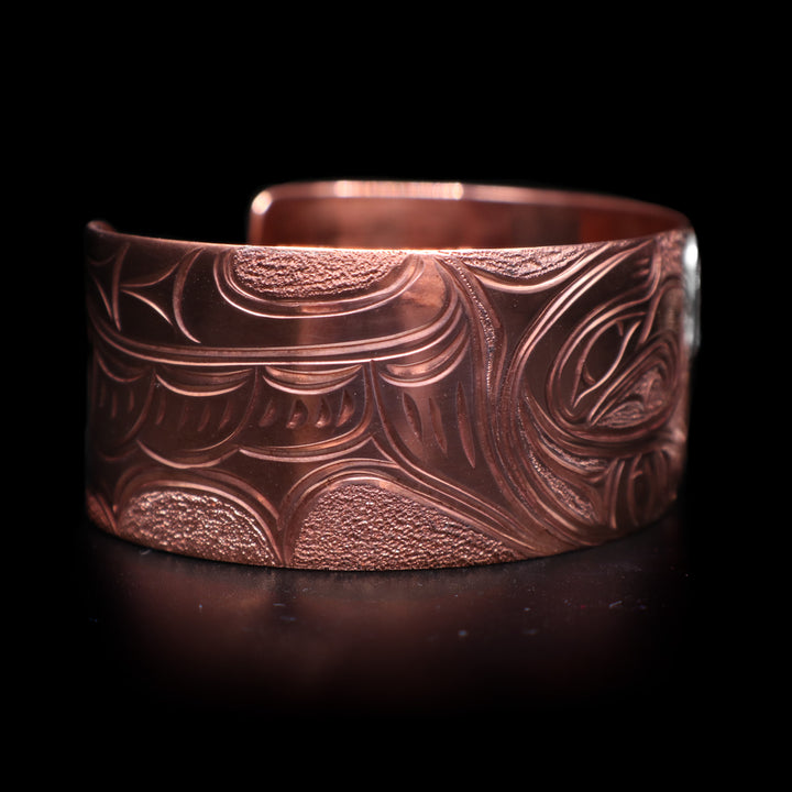 Every Child Matters 1" Baby with Mother Eagle Bracelet Copper and Silver - Artina's Jewellery