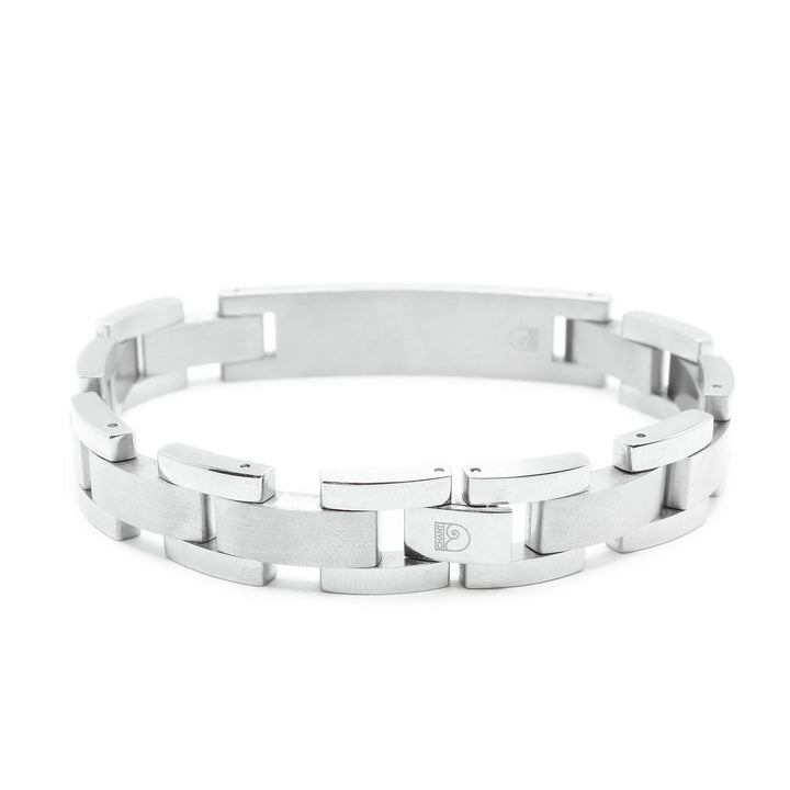 Ammolite, Stainless Steel Chunky Chain Bracelet - Artina's Jewellery