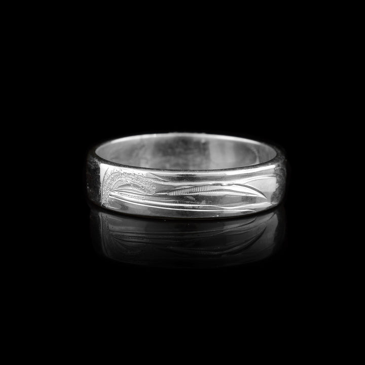 3/16" Sterling Silver Otter Band Ring