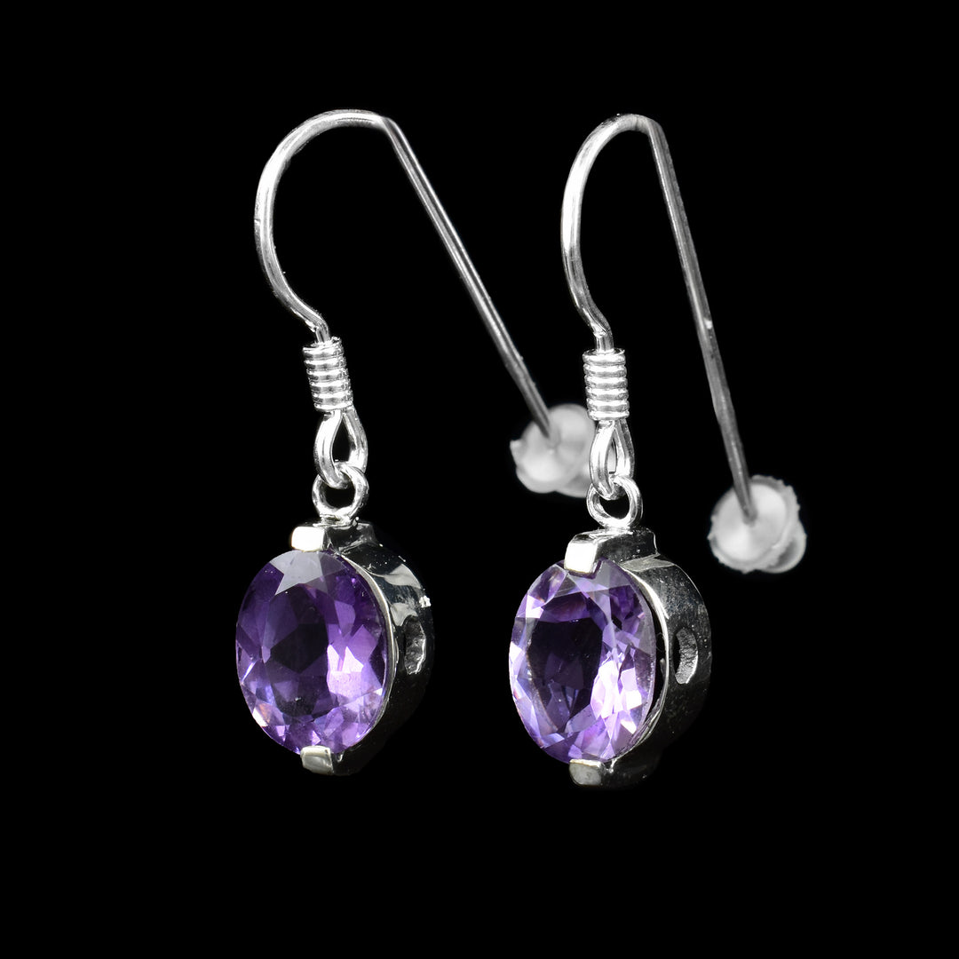 Amethyst Dangle Earrings