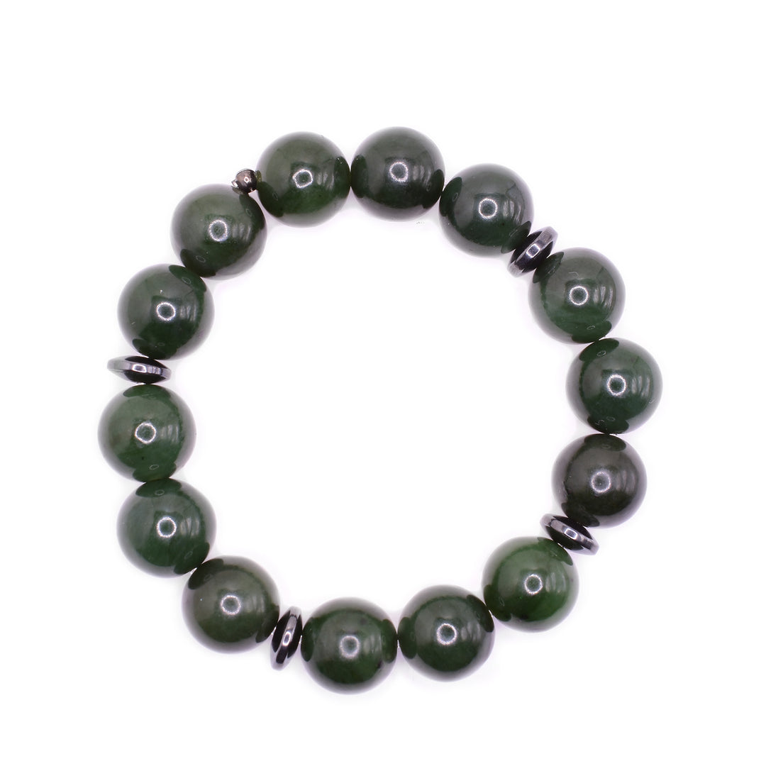 Sphere Bead Jade Bracelet - Artina's Jewellery