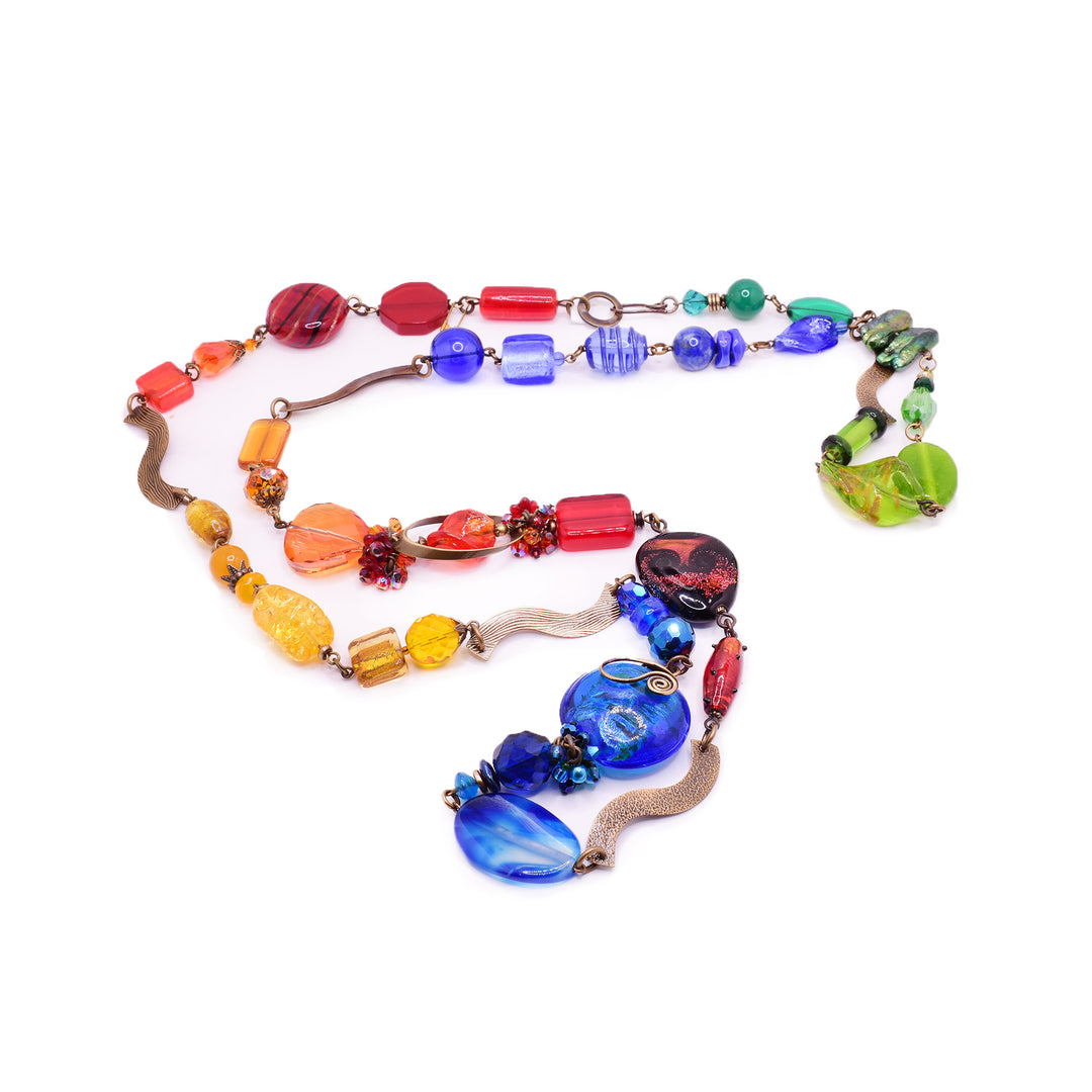 Galaxy of Colour Layered Necklace