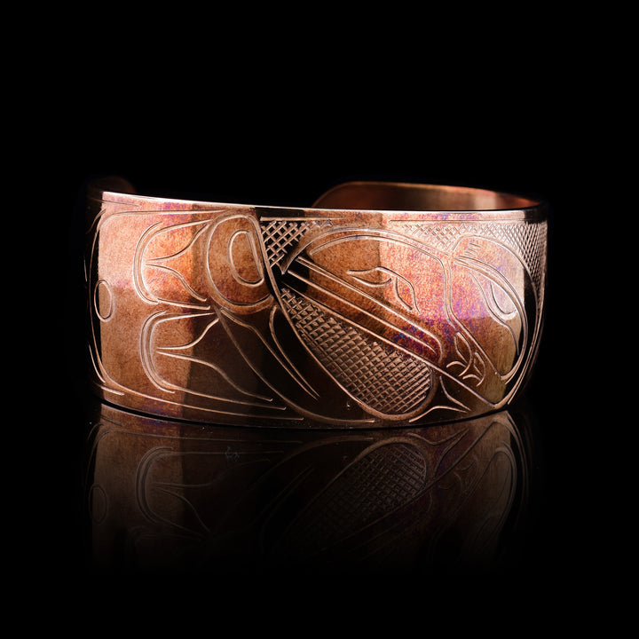 Copper Cuff Brid Bracelet
