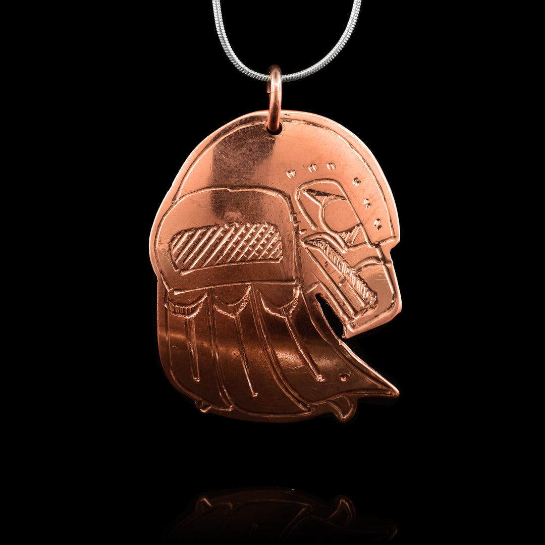 Copper Eagle Pendant