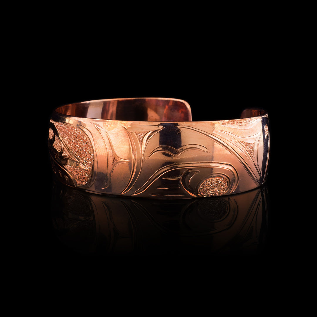 Copper Orca Cuff Bracelet